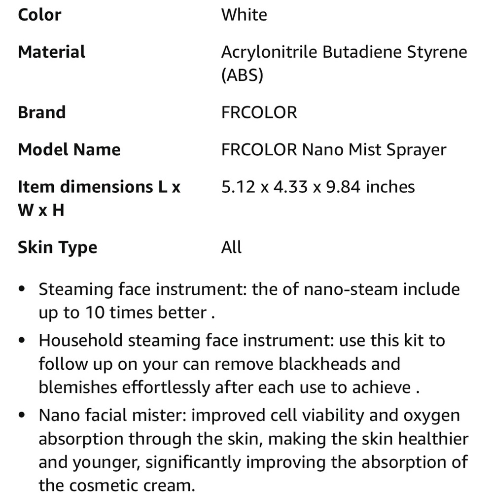 Portable Nano Facial Steamer - Picture 11 of 11